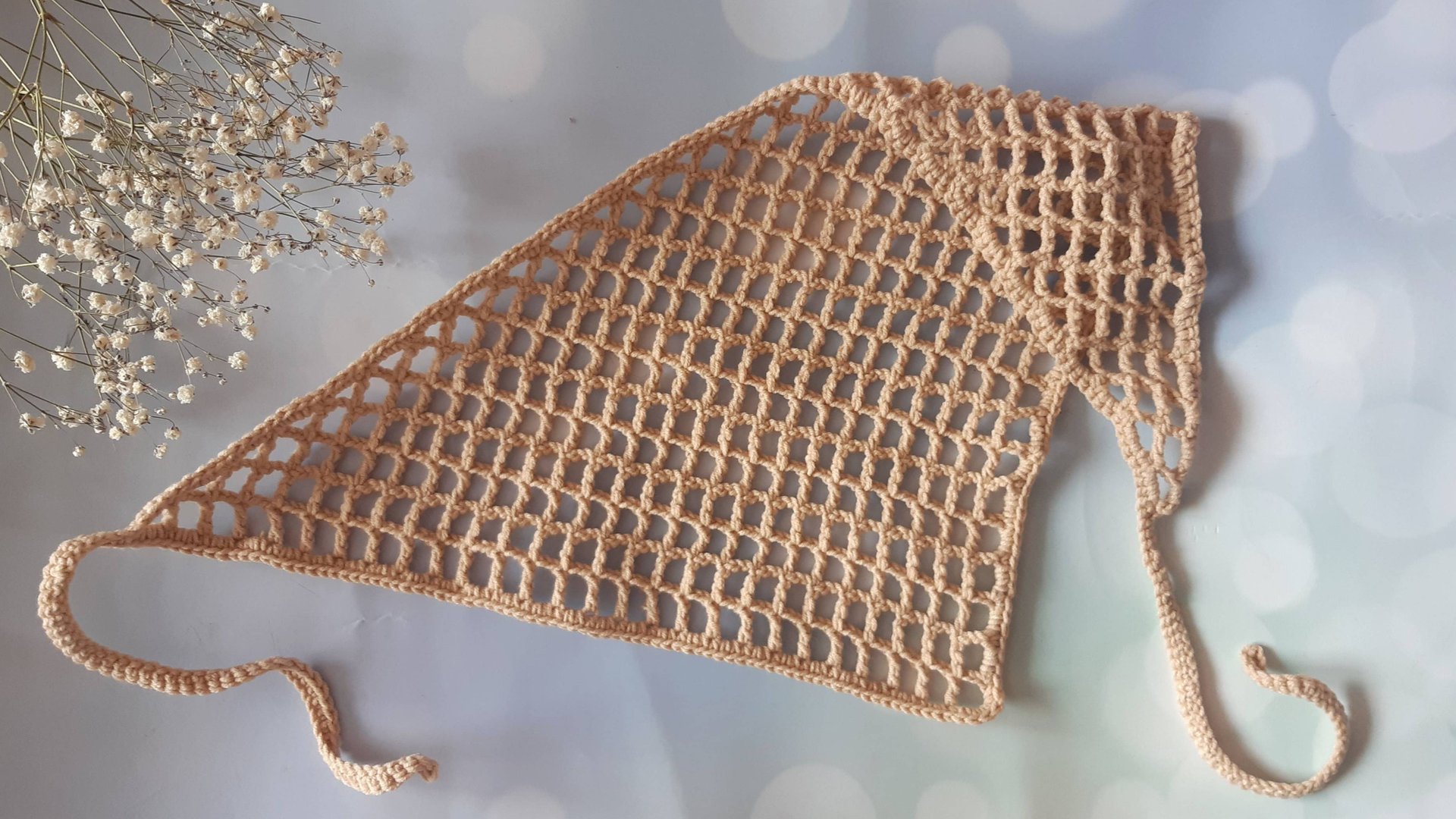 ВЯЗАНАЯ КРЮЧКОМ КОСЫНКА В КЛЕТОЧКУ смотреть онлайн