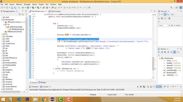 Account Credit and Debit Calculation using Java Mysql смотреть онлайн