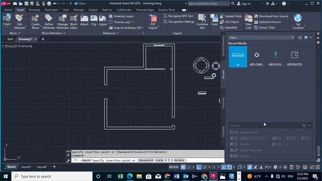 Block Tutorial - AutoCAD 2023 смотреть онлайн
