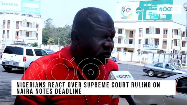 Nigerians react over supreme court ruling on Naira notes deadline смотреть онлайн