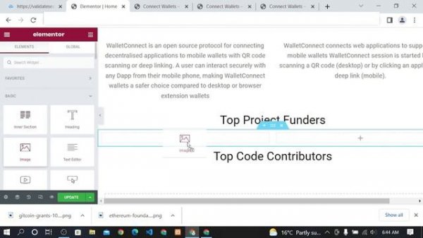 Creating Clone of  Wallet Connect Web 3.0 DAPP Using WordPress - NFT and Crypto Wallet Page