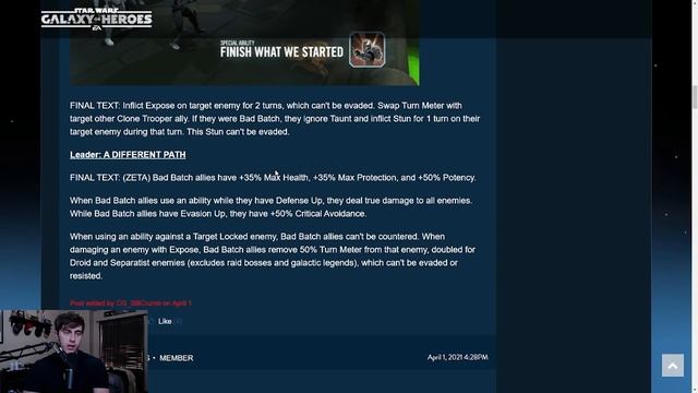 1 MOD TO RULE THEM ALL! Bad Batch Is Looking LIT | SWGoH смотреть онлайн