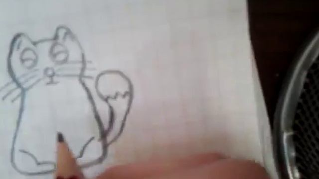 Рисуем кота. Как нарисовать кота смотреть онлайн