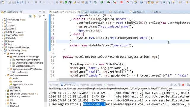 Spring Boot Tutorial [Hindi] | Write JPA Custom Queries With Query Method | @Quary Annotation | #13 смотреть онлайн