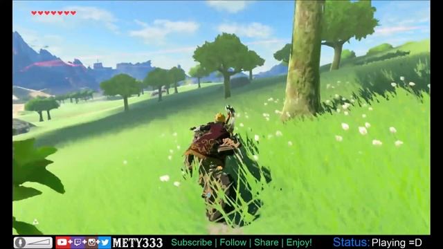 Driving Bike the WHOLE MAP! ...With ONE TANK of FUEL?! Viewers' Request Zelda Breath of the Wild DL смотреть онлайн