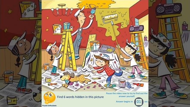 Picture Puzzle: Painting the Home смотреть онлайн