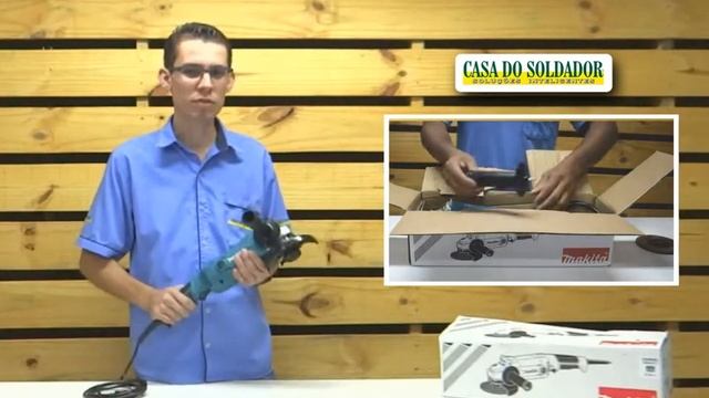 Review Esmerilhadeira Angular 1450W 5" GA5020C Makita смотреть онлайн
