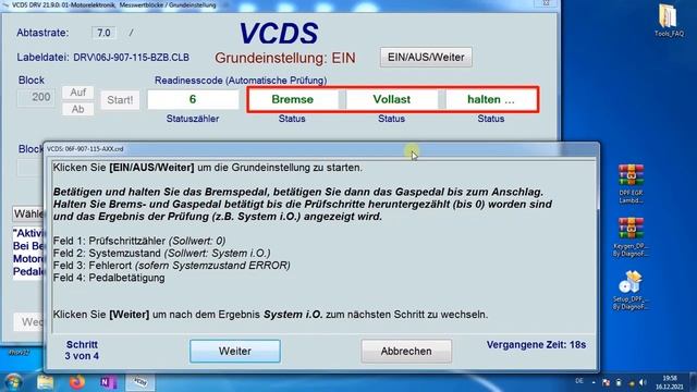 Readiness Code erzeugen VW | VCDS смотреть онлайн