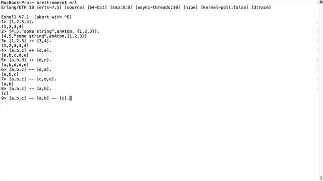 Erlang Programming for Beginners - Lists смотреть онлайн