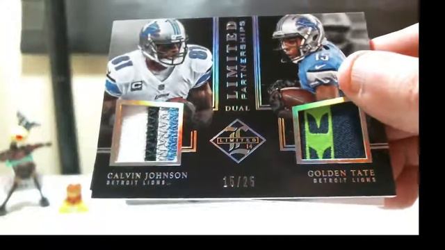 01-20-2016 2014 Panini Limited Football 5 Box Break NICE PATCHES! смотреть онлайн