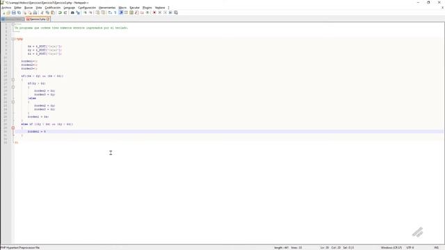 PROGRAMA QUE ORDENE NÚMEROS ENTEROS - HTML Y PHP смотреть онлайн