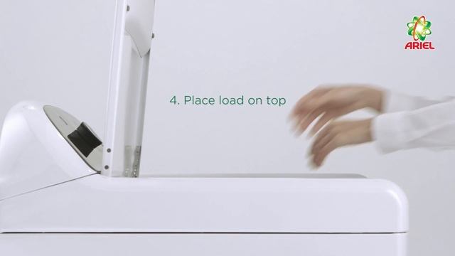 How to Dose Powder - Top Load Washing Machine - Ariel смотреть онлайн