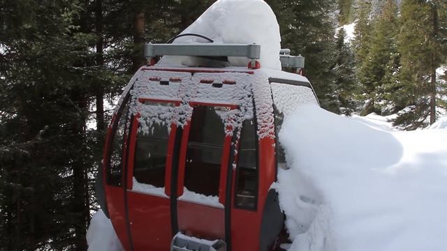 Ледник Штубай. Австрия. Горнолыжный курорт. смотреть онлайн