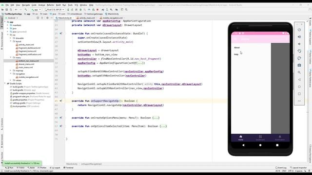 Android Navigation Component : Navigation Drawer - Implementation смотреть онлайн