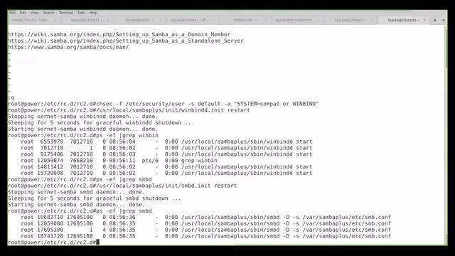 SAMBA+ Tutorial: Integrate SAMBA+ AIX in an existing Active Directory domain смотреть онлайн