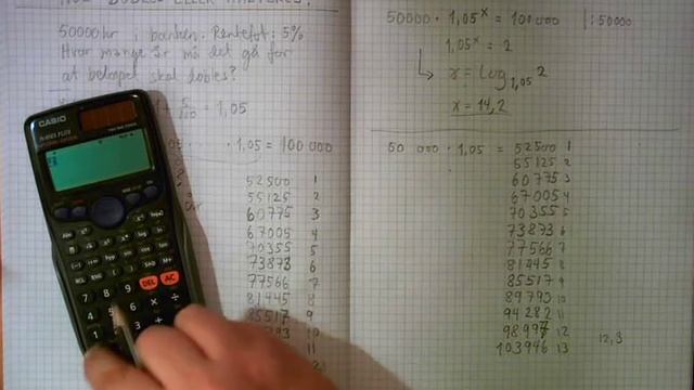 Hvor Mange år Vil Det Gå Før Noe Dobles Eller Halveres?