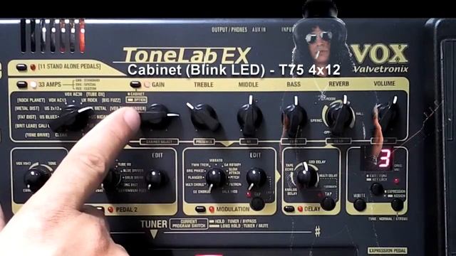 VOX Tonelab EX SLASH Distortion style FREE Patch Settings смотреть онлайн