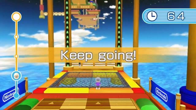 Wii Fit U - Obstacle Course - All Variations (4 STARS) смотреть онлайн