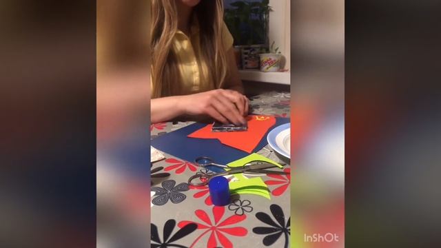 Аппликация в средне-старшей группе «Открытка ко Дню Победы» смотреть онлайн