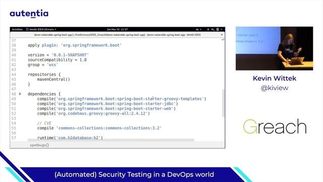 Automated Security Testing in a DevOps world - Kevin Wittek смотреть онлайн