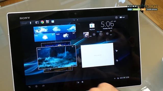 Sony Xperia Tablet Z review: Hands-on смотреть онлайн