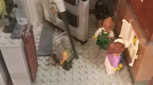 Лего самоделка на тему зомби апокалипсис #25 «база рейдеров»