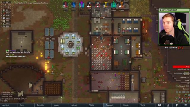 An Almost Colony Ending Raid | RimWorld SOS2 #13 смотреть онлайн