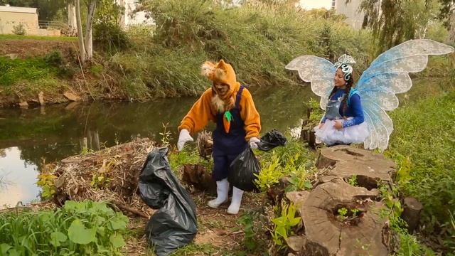 Bunny & Jumpy - Garbage Monster смотреть онлайн