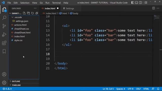 CODE HTML & CSS AT FASTER SPEED | EMMET TUTORIAL FOR BEGINNERS | PART - 04 | CUSTOM SNIPPETS смотреть онлайн