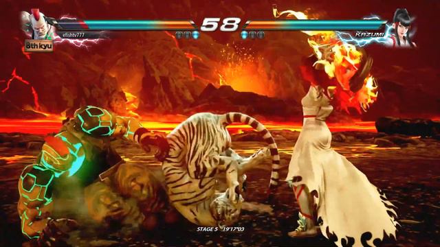 Jack-7 vs Final Boss Kazumi (Hardest AI) - Tekken 7 Arcade смотреть онлайн