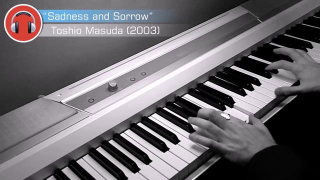 Sadness and Sorrow - Toshio Masuda ("Naruto" OST) [Piano Cover by Martín Gómez] смотреть онлайн