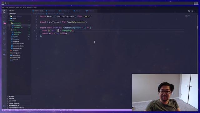 Typing Speed Test with React Context смотреть онлайн