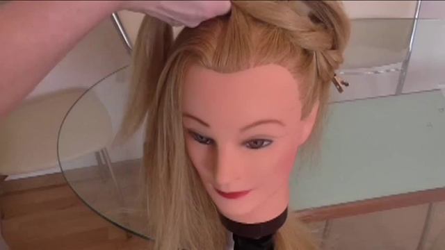 Три причёски из одной косы. Видео-урок. смотреть онлайн