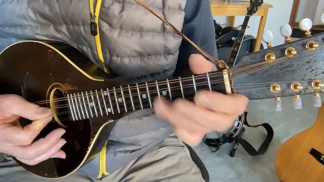 Building a lead on mandolin. Tutorial using Midnight Special in the key of G смотреть онлайн
