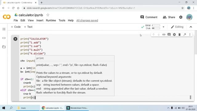 CALCULATOR USING ELIF IN PYTHON || Hindi смотреть онлайн