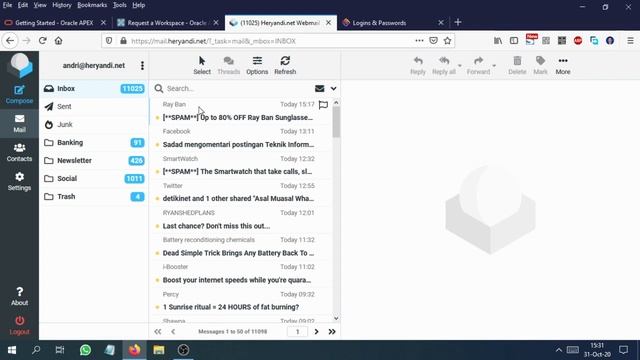 Request Workspace di apex oracle com смотреть онлайн