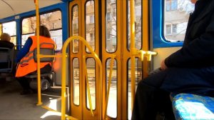 Первый московский трамвай МТТА №30344 вышел на 9 маршрут в Саратове