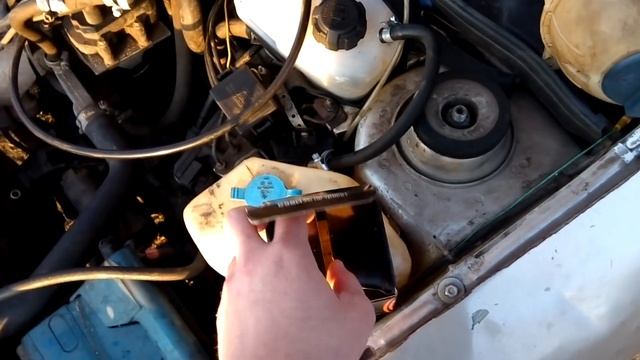 Chery Amulet. Переделка передней подушки ДВС