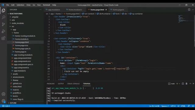 Ionic 6: Form Validation with Angular Reactive Forms in Ionic смотреть онлайн