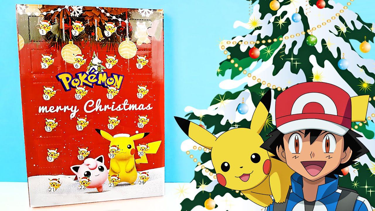 КИТАЙСКИЙ АДВЕНТ КАЛЕНДАРЬ ПОКЕМОНЫ! Сюрпризы, игрушки Advent Calendar POKEMON Surprise unboxing смотреть онлайн
