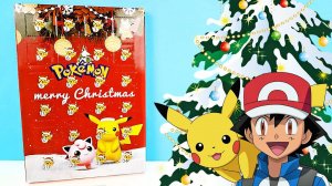 КИТАЙСКИЙ АДВЕНТ КАЛЕНДАРЬ ПОКЕМОНЫ! Сюрпризы, игрушки Advent Calendar POKEMON Surprise unboxing