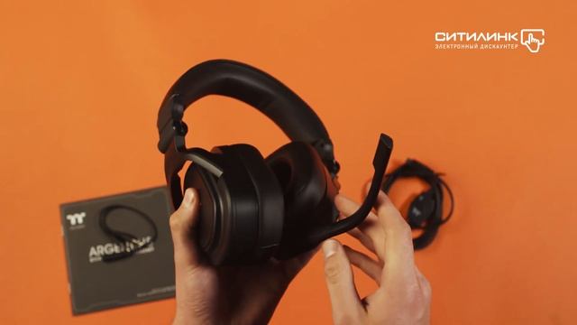 Обзор игровой гарнитура THERMALTAKE Argent H5 Stereo | Ситилинк смотреть онлайн
