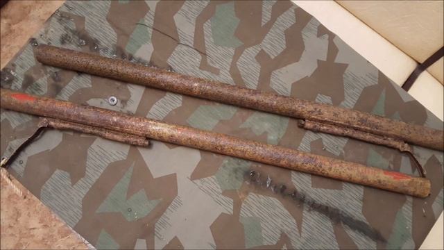 Чистка щавелевой кислотой. Реставрация находок | Panzerfaust-30. "GOT MIT UNS". смотреть онлайн