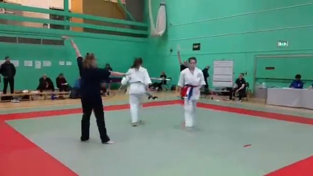 Emma vs Sophia BAA Nationals Women's Kyu Grade Tanto Randori Final- смотреть онлайн