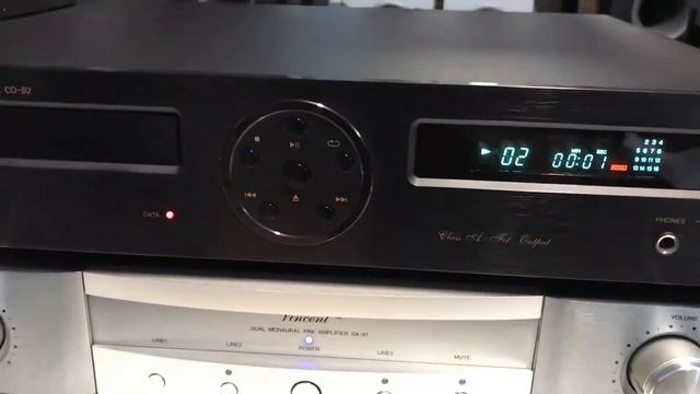 Vincent CD -S2 cd player смотреть онлайн