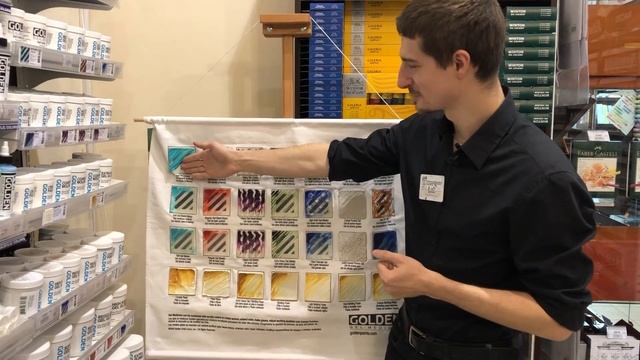 Акрил и медиумы Golden смотреть онлайн