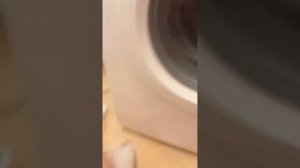 первый запуск стиральной машинки Bosch Maxx 5 после замены подшипников насоса и амортизаторов