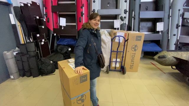 Мой первый мотор для лодки TOHATSU 3,5 смотреть онлайн