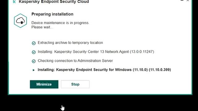 how to install kaspersky endpoint security for windows смотреть онлайн