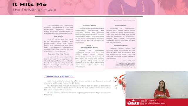 1º ANO ALFA Inglês - It hits me Professor - Alhandra Moraes смотреть онлайн